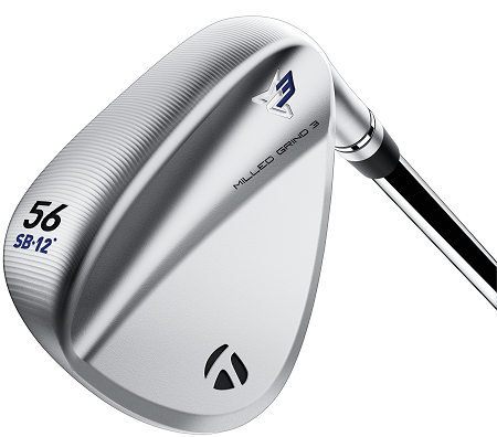 TaylorMade Golf Milled Grind 3 Wedge Satin Chrome | RockBottomGolf.com